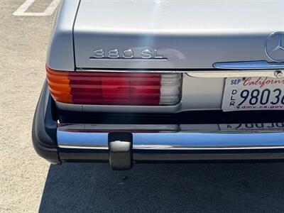 1984 Mercedes-Benz 380 SL   - Photo 43 - Laguna Niguel, CA 92677