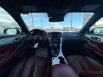 2017 INFINITI Q60 Red Sport 400 - Photo 14 - Edmonton, AB T5G 0N9