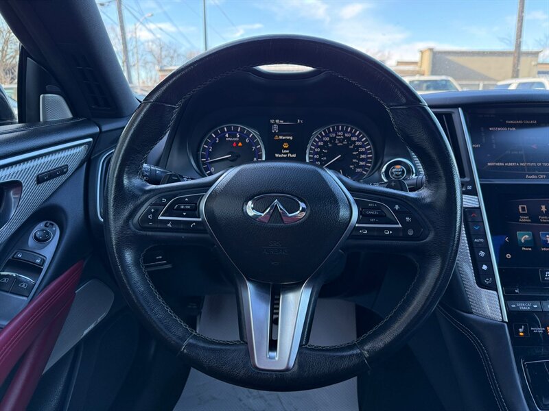 2017 INFINITI Q60 Red Sport 400 - Photo 9 - Edmonton, AB T5G 0N9