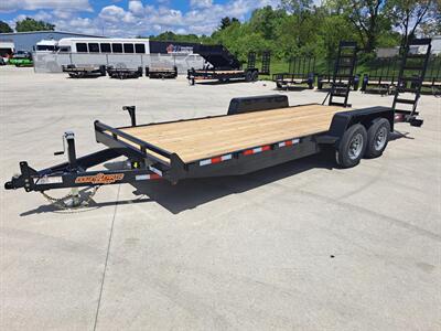 2025 DownEarth 82 x 20 ft. 10k Equipment Trailer Tandem Equipment   - Photo 2 - Goshen, IN 46526
