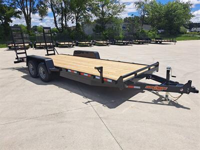 2025 DownEarth 82 x 20 ft. 10k Equipment Trailer Tandem Equipment   - Photo 1 - Goshen, IN 46526