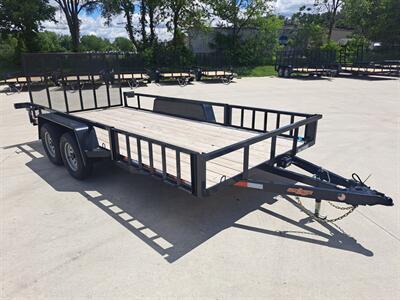 2025 DownEarth 82 " x 16' Dual ATV Tandem Axle Utility   - Photo 1 - Goshen, IN 46526