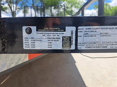 2025 DownEarth 82 " x 14' Single Axle Utility - Photo 7 - Goshen, IN 46526