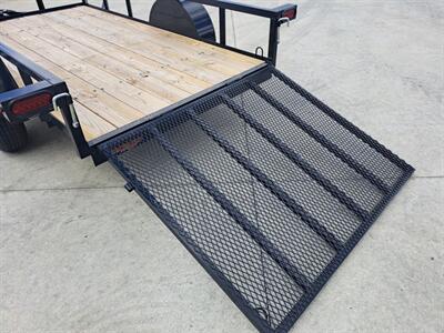 2025 DownEarth 5' x 10' Single Axle Utility   - Photo 4 - Goshen, IN 46526