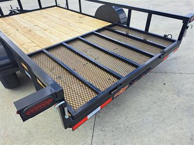 2025 DownEarth 76 " x 12' Single Axle Utility   - Photo 5 - Goshen, IN 46526