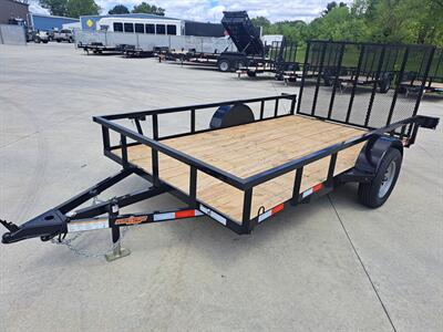 2025 DownEarth 76 " x 12' Single Axle Utility   - Photo 2 - Goshen, IN 46526