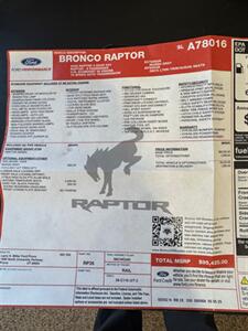 2025 Ford Bronco Raptor   - Photo 22 - Provo, UT 84601