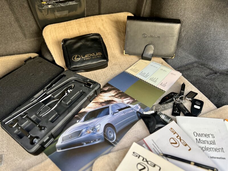 2005 Lexus LEXUS LS 430 SUNROOF LEATHER HEAT/COOL SEAT XENON FOG LIGHTS 3 KEYS   - Photo 90 - Stafford, TX 77477