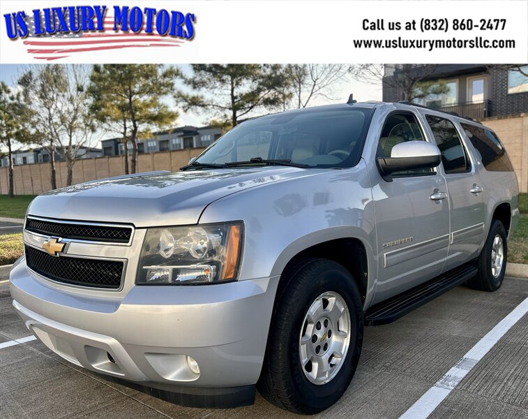 2012 Chevrolet CHEVROLET SUBURBAN LT DVD LEATHER HEATSEAT BOSE WOOD 8PASS YOUTUBE VIDEO   - Photo 1 - Stafford, TX 77477