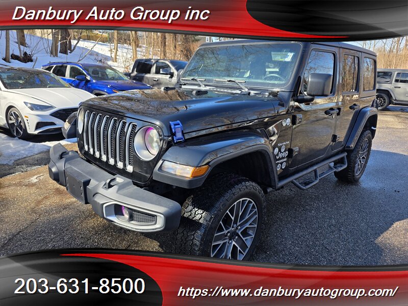 2020 Jeep Wrangler Unlimited Sahara   - Photo 1 - Danbury, CT 06810