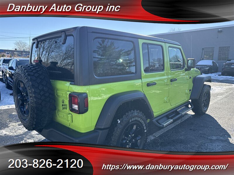 2021 Jeep Wrangler Unlimited Sport WILLYS - Photo 6 - Danbury, CT 06810