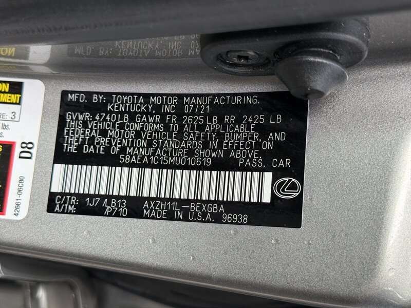 2021 Lexus ES 300h Luxury - Photo 25 - Warrington, PA 18976