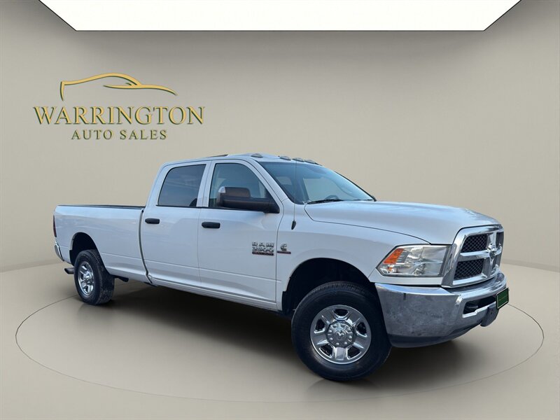 2018 RAM 3500 Tradesman Crew Cab 4x4 8' Box  