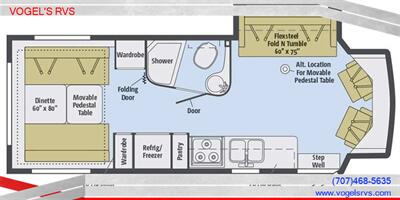 2016 WINNEBAGO 27D ASPECT *PRE OWNED*   - Photo 11 - Ukiah, CA 95482